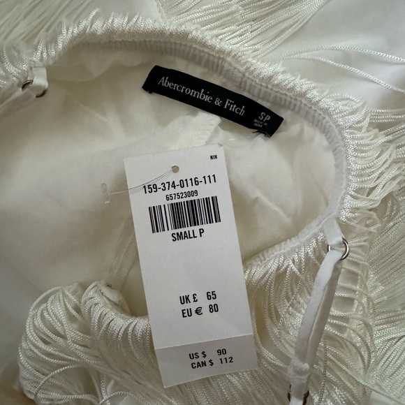 NWT Abercrombie & Fitch fringe mini dress - Picture 5 of 5